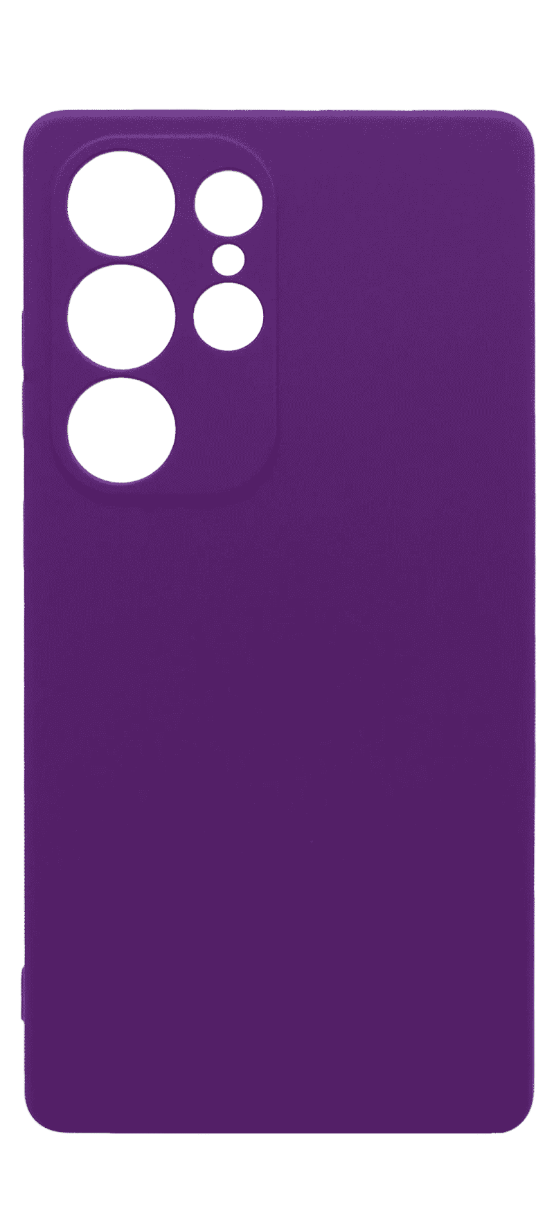 Molan Silicone Case for Samsung S25 Ultra Purple