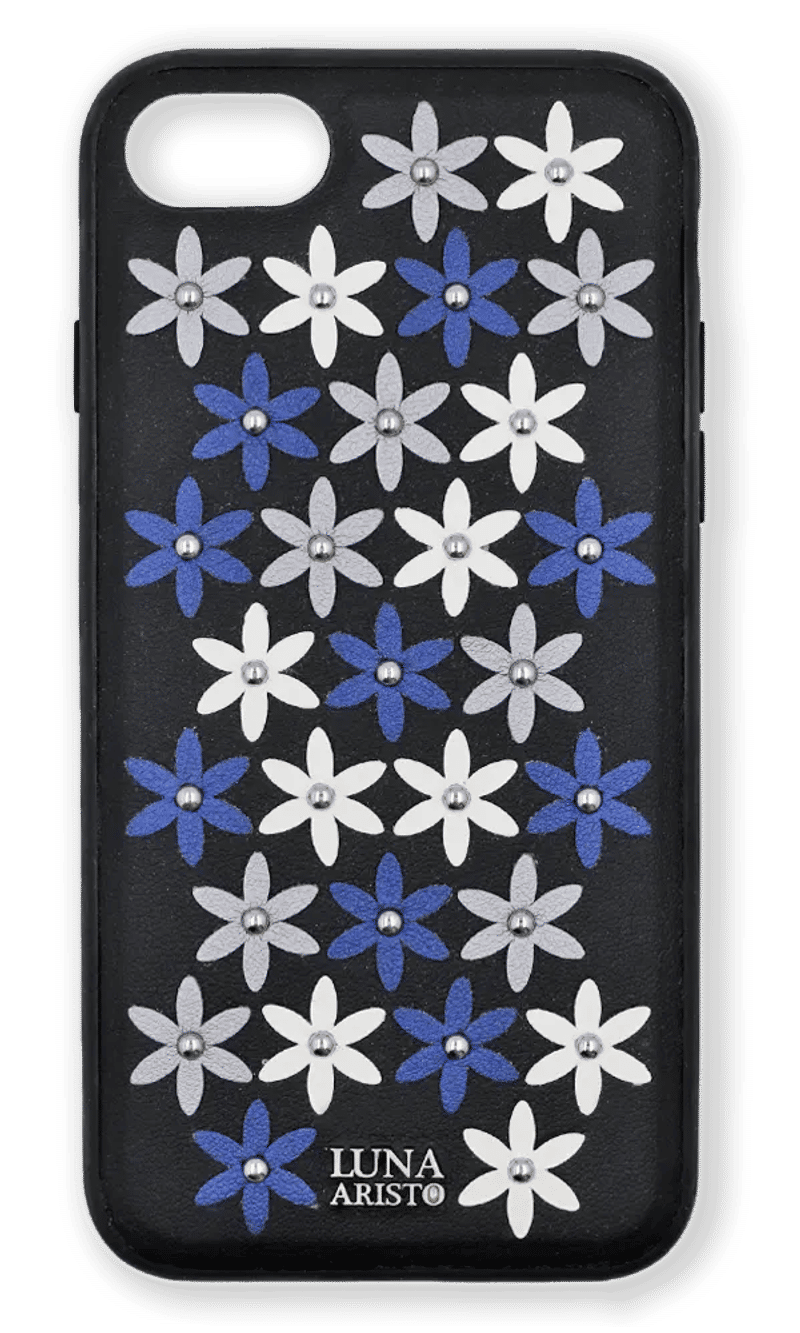 Cover Luna Daisies for iPhone SE2 / 8/7 Black (LA-IP8DAS-BLU)