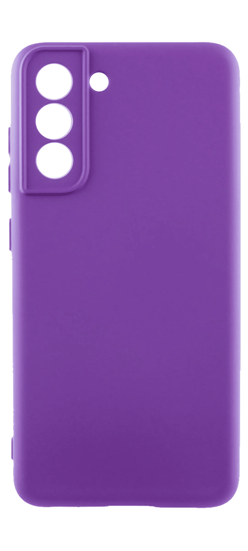 Чохол Molan Silicone для Samsung S21 FE SM-G990F Purple