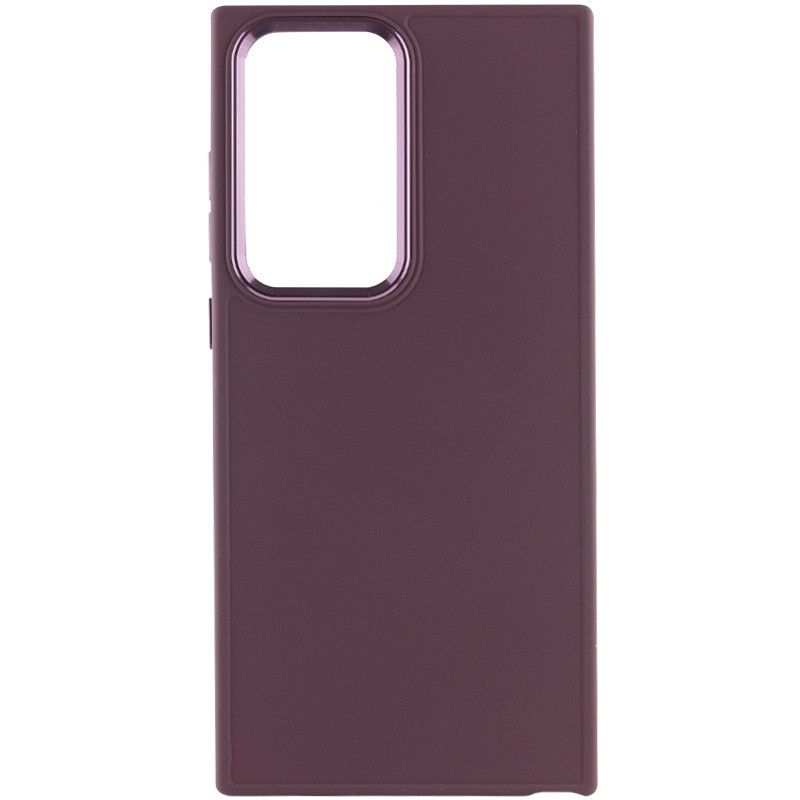 Чохол-накладка Bonbon Metal для Samsung S24 Ultra SM-G928B Bordo
