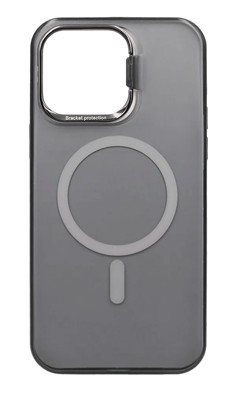 Чохол-накладка Shadow Matt Camera Stand Magsafe для iPhone 15 Pro Max Black