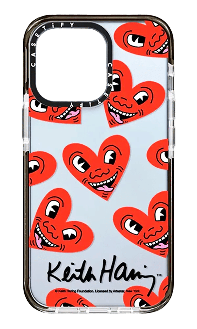 Чохол силіконовий Print Caseti Heart для iPhone 11 Transparent