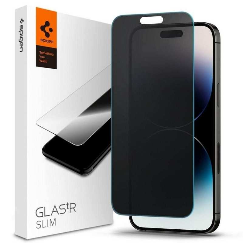 Захисне скло Spigen Glas.TR Slim iPhone 14 Pro Max Privacy AGL05211