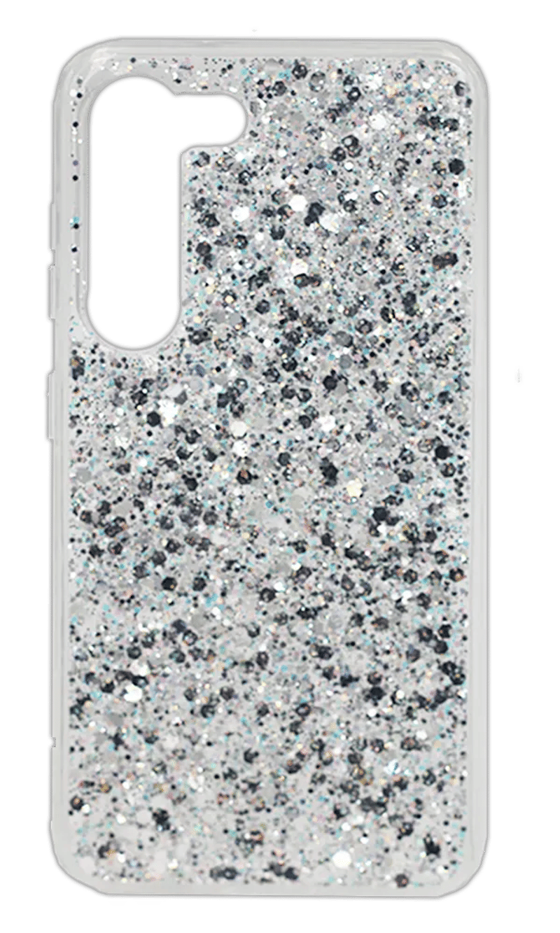 Чохол силіконовий Smoll Full Glitter Samsung S23 Silver