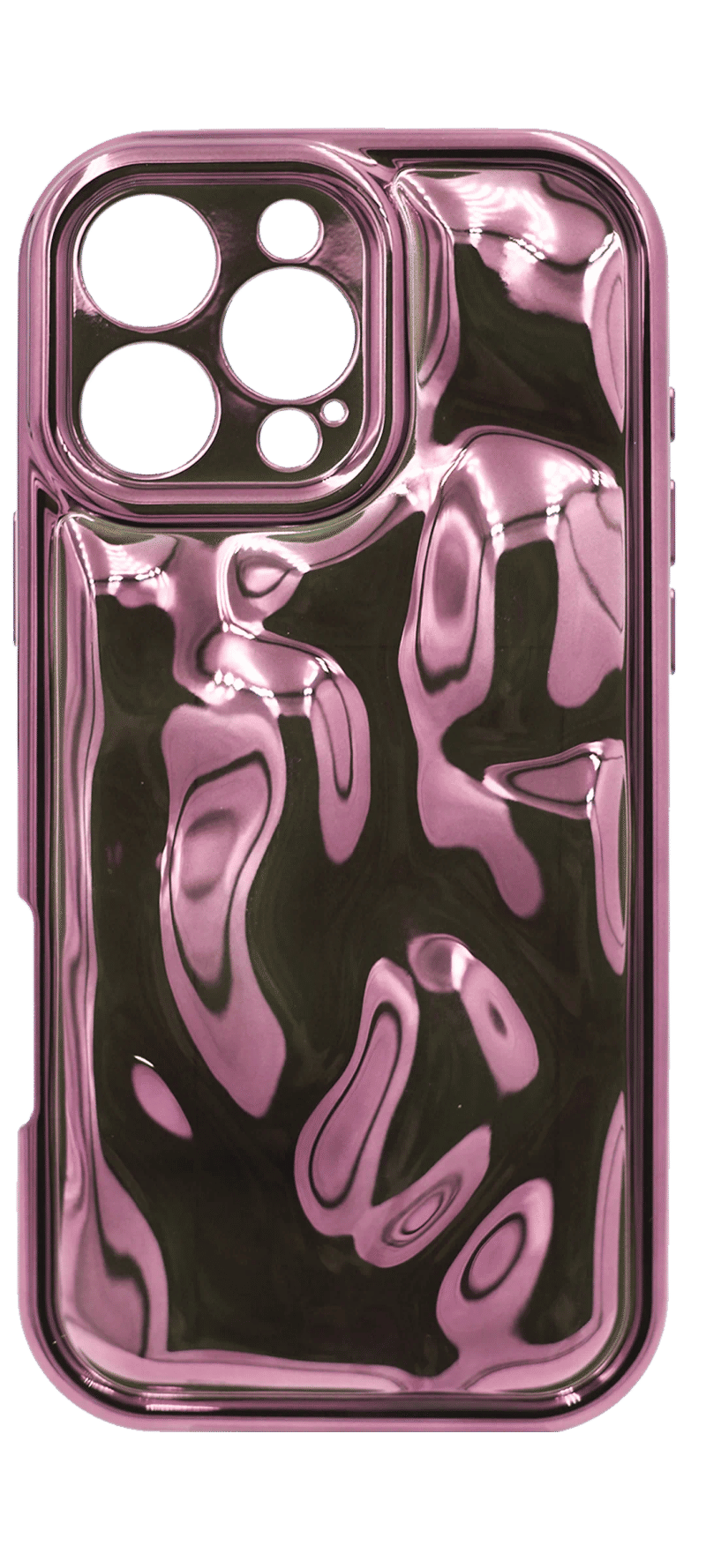 Silicone case ALUMINIUM for iPhone 16 Pro Max Pink