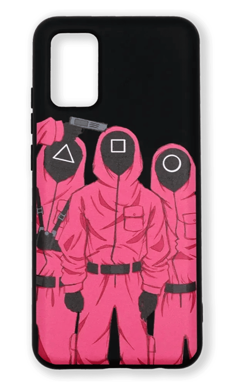 Silicone Case Squid Game for Samsung A02s SM-A025F Black Print 5