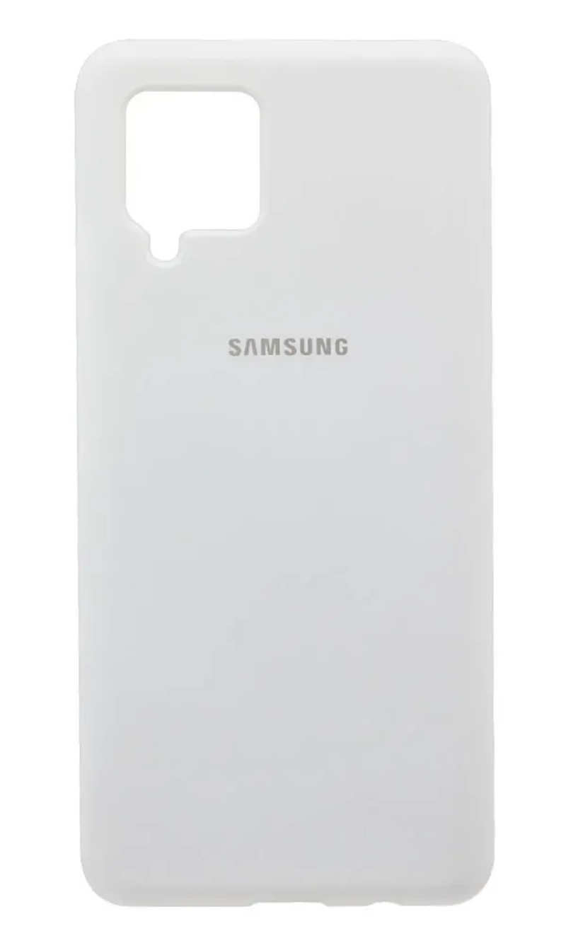 Чохол Silicone Cover для Samsung A42 SM-A420F White