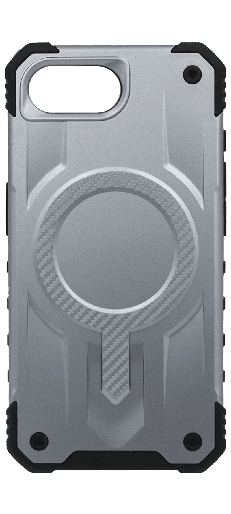 Чохол-накладка Yag Magsafe для iPhone 16e Silver