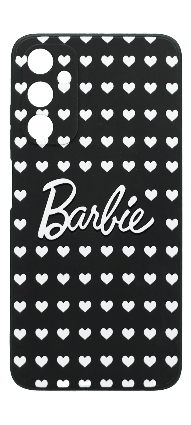 Cover silicone Molan Print for Xiaomi 12T Black/barbie hearts