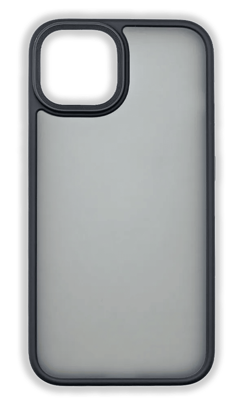 Чохол-накладка Shadow Matt Metal Buttons для iPhone 15 Plus / 14 Plus Black