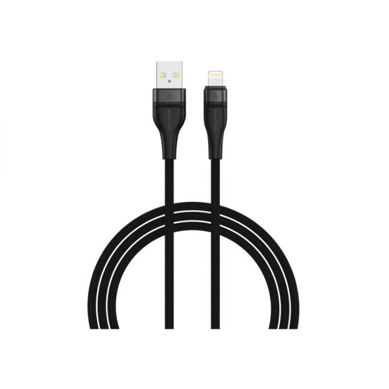Cable 1m Senteo SM-05 Onyx 2.4A Lightning Black