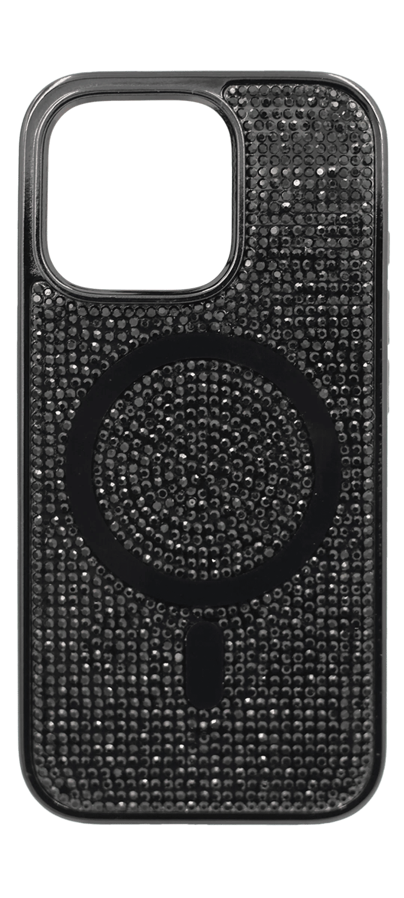 Чохол-накладка Diamonds Magsafe для iPhone 16 Pro Black