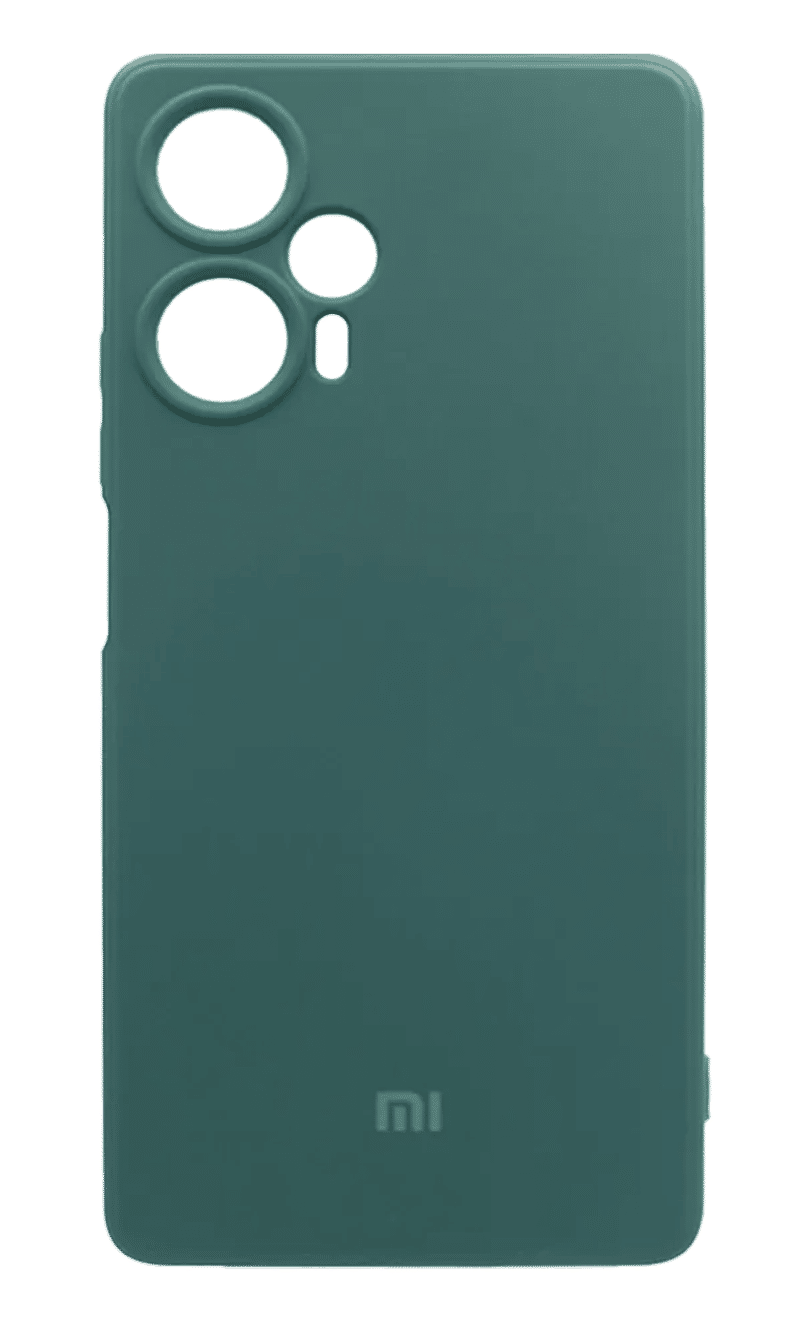 Silicone Silicone Cover for Xiaomi Poco F5/Xiaomi Note 12 Turbo Green