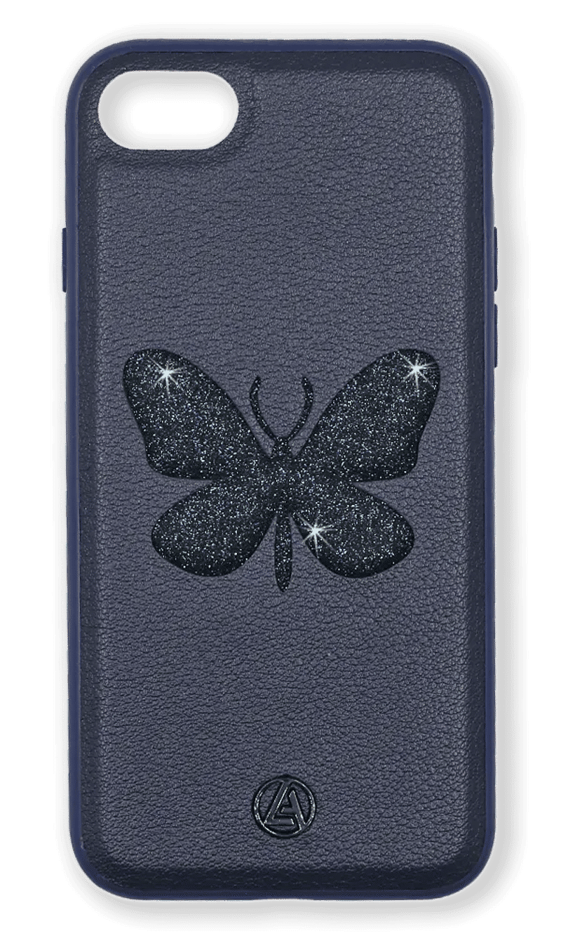 Cover Luna Farfalla for iPhone SE2 / 8/7 Blue (LA-IP8BTF-BLU)