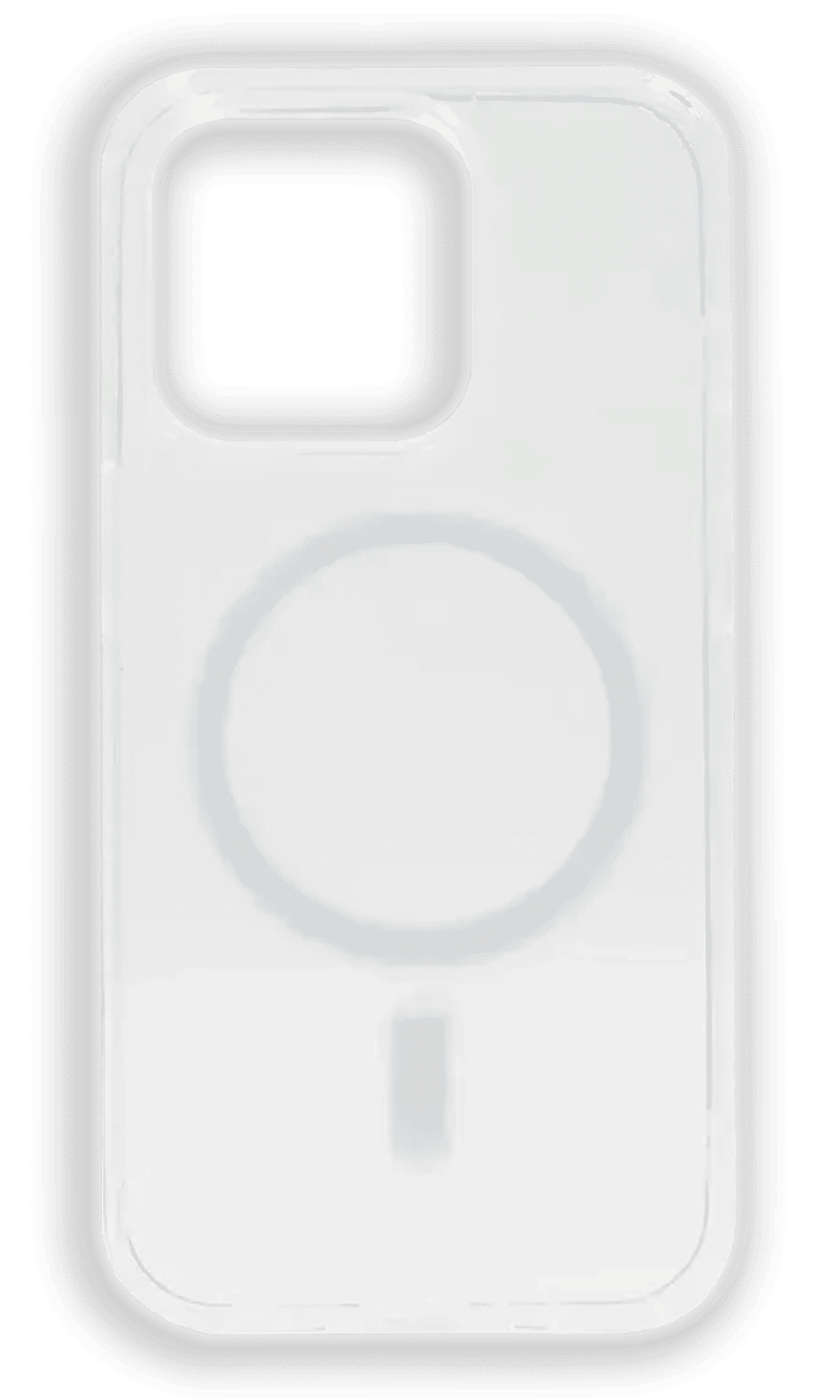 WS MagSafe overlay case for iPhone 12 Pro Max Transparent