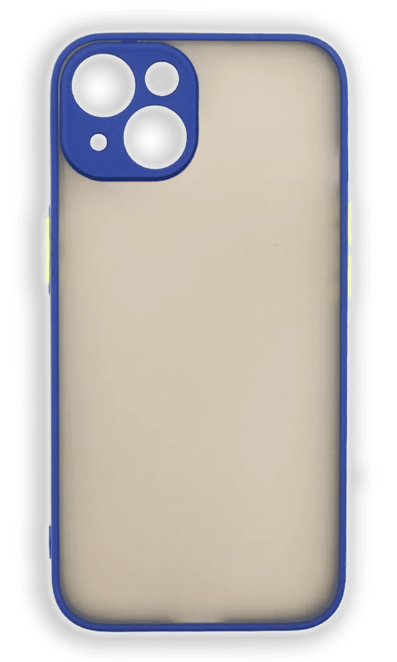 Cover Shadow Matt for iPhone 14 / 13 Blue