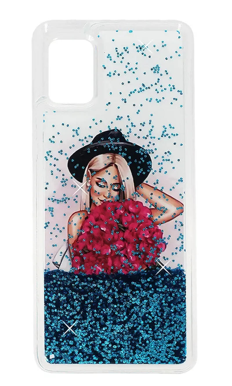 Чохол-накладка Liquid Print для Samsung A41 SM-A415F Girl Rose