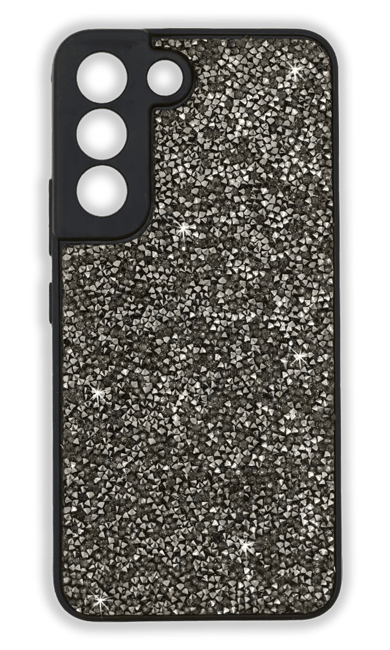 Cover Bling World Grainy Diamonds for Samsung S22 SM-S901B Black