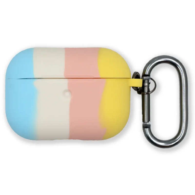 Cover for the AirPods Pro Rainbow Yellow headset