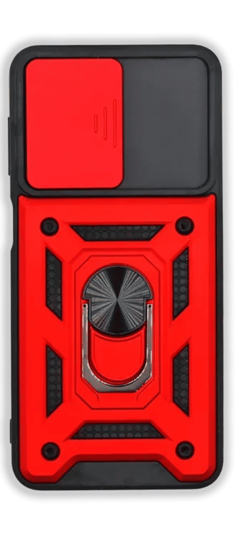 Чохол-накладка Hybrid CamOff+ Ring для Samsung A25 SM-A256F Red