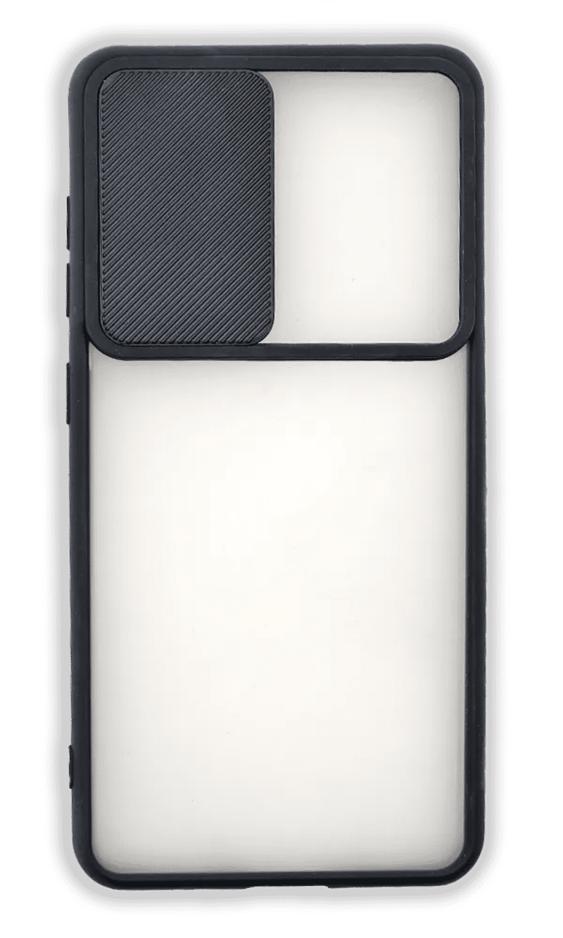 Чохол-накладка Enchanting OffCam для Samsung S21 FE SM-G990F Clear/Black