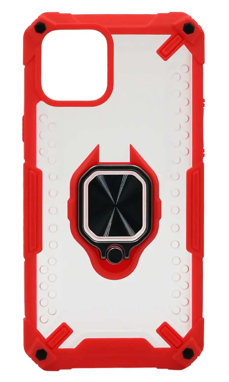 Чохол-накладка Prime + Ring Holder Matt для iPhone 12 / 12 Pro Red