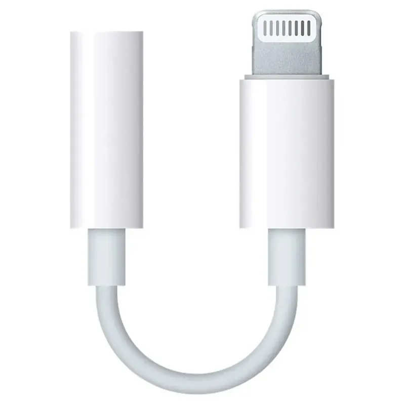Перехідник Lightning to 3.5mm Apple A1749 White (MMX62ZM / A) HC White