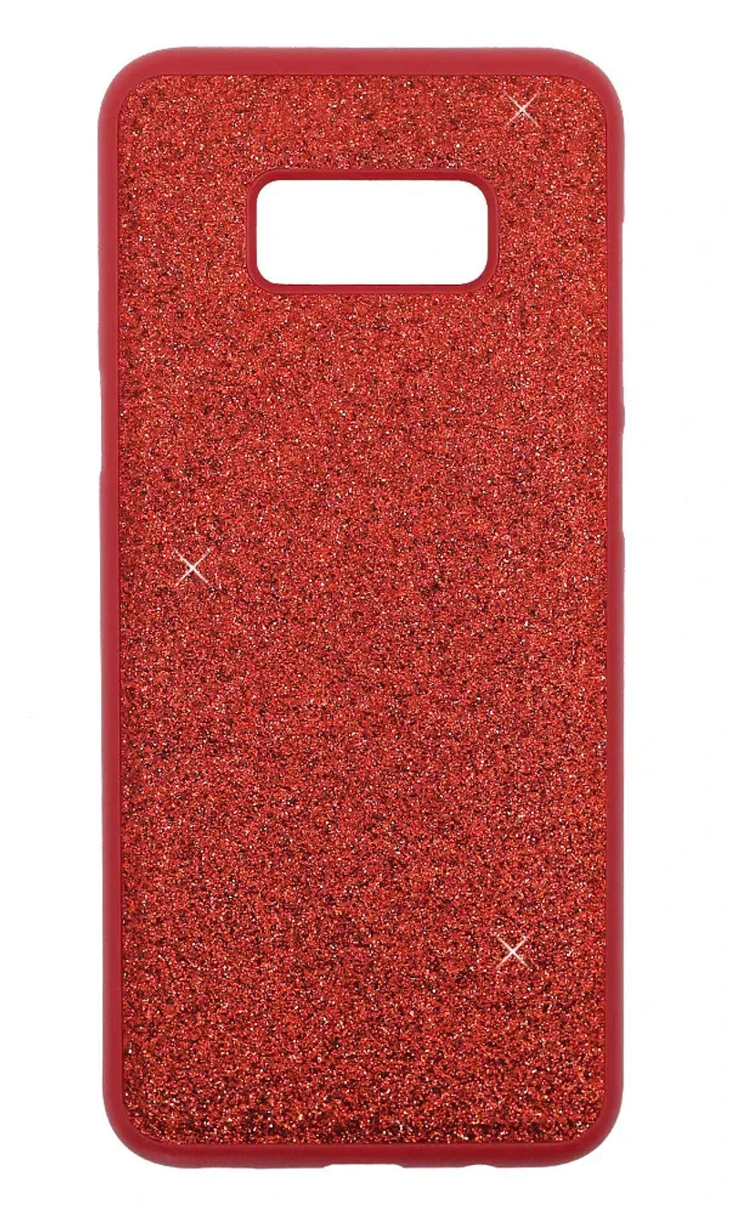 Чохол силіконовий Glitter для Samsung S8 Plus G955FD Red
