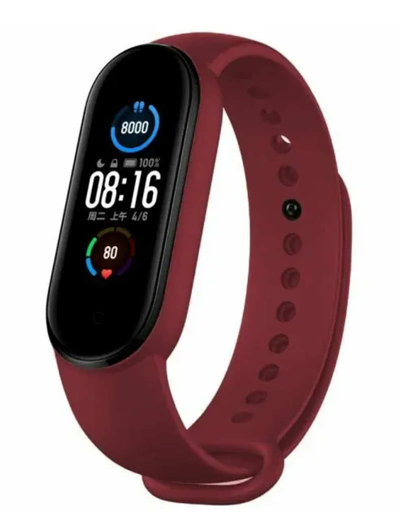 Strap Xiaomi Mi Band 5 / 6 / 7 Bordo