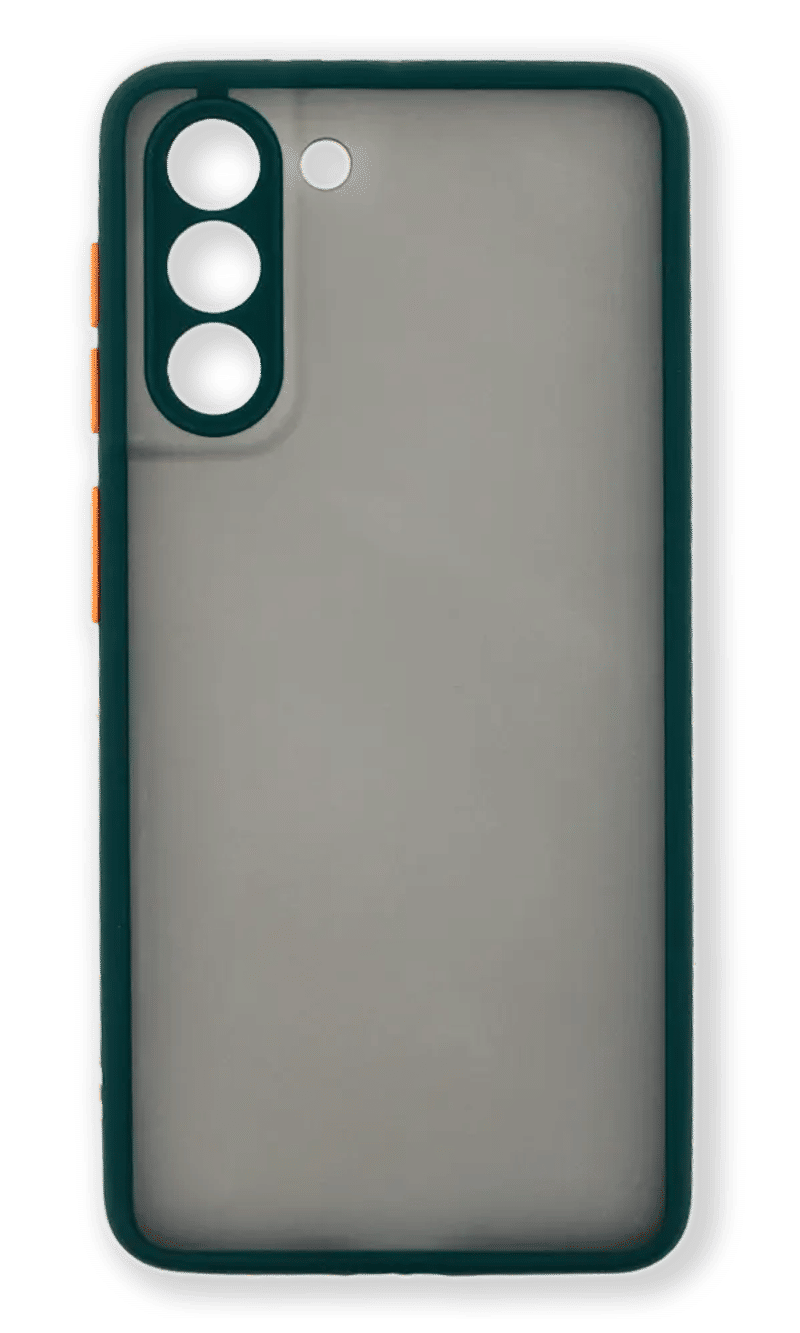 Чохол-накладка Mate + Border Silicon Samsung S21 SM-G991B Green