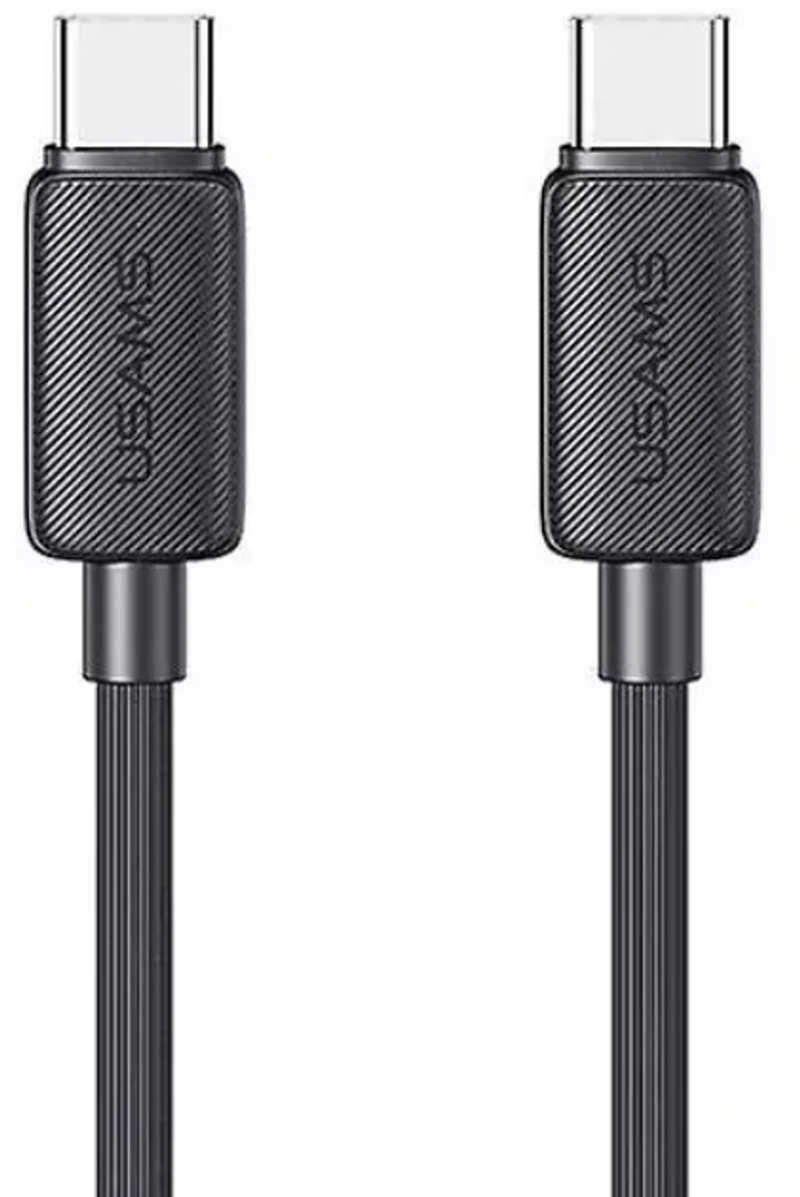 Кабель Type-C to Type-C 1м Usams US-SJ691 PD 60W Black