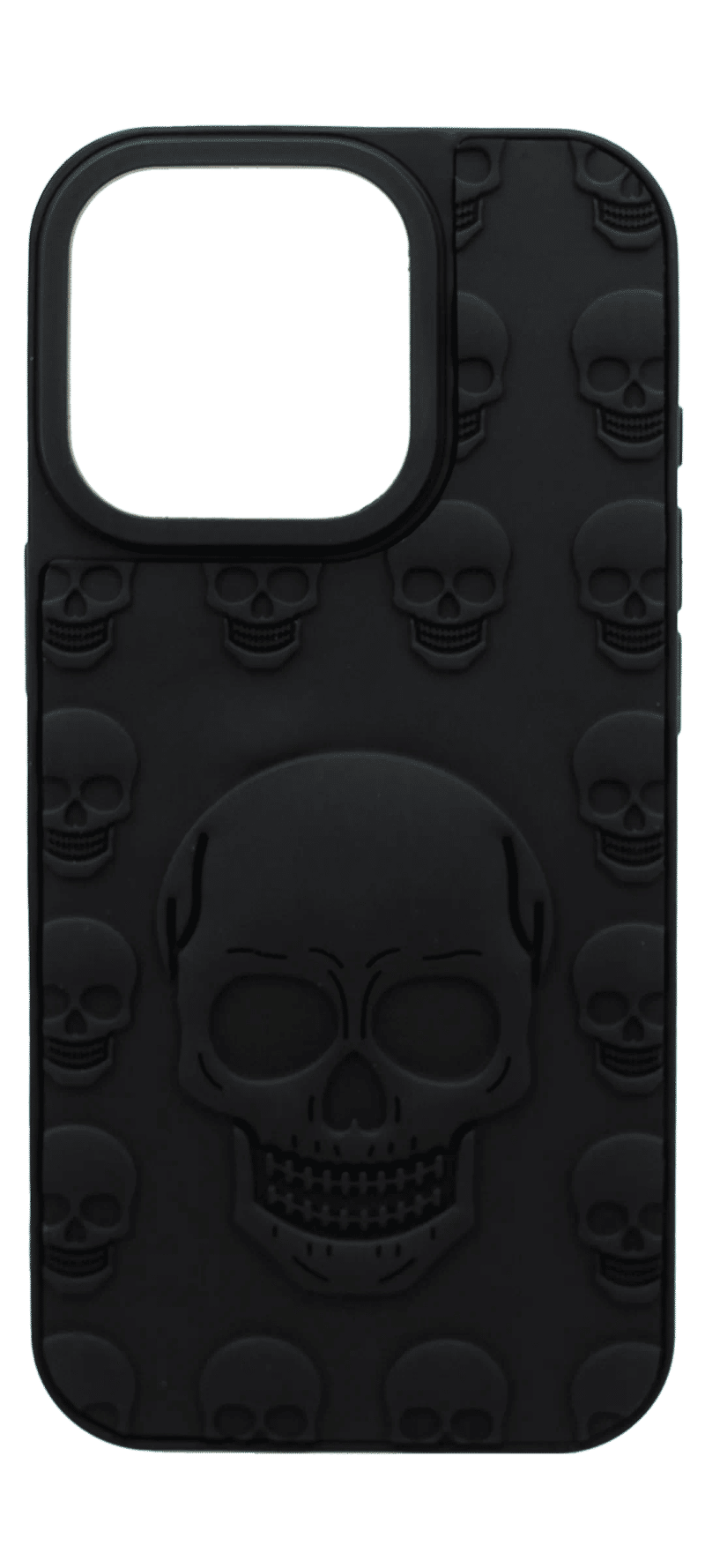 Cover Caseti 3d Skull for iPhone 16 Pro Max Black