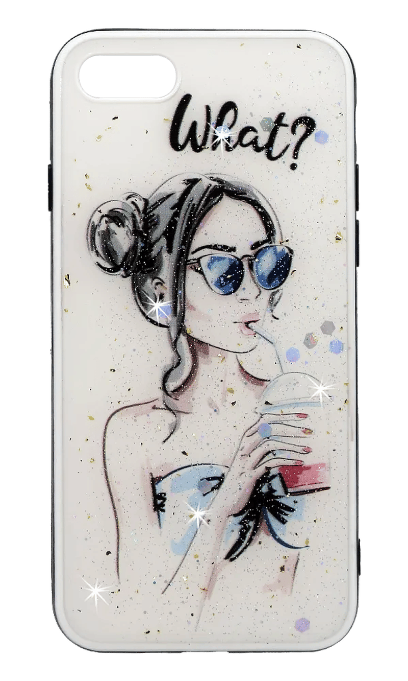 Smoll Sparkles case for iPhone SE2 / 8/7 Girl Cocktail
