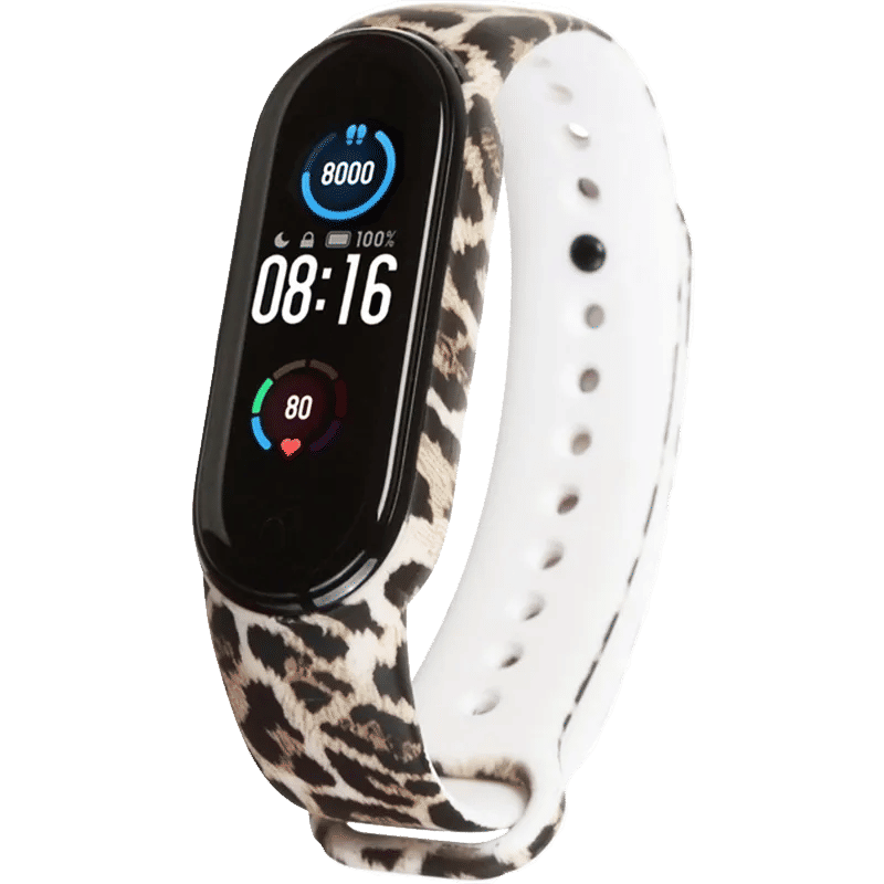 Ремінець Xiaomi Mi Band 3/4 Leopard