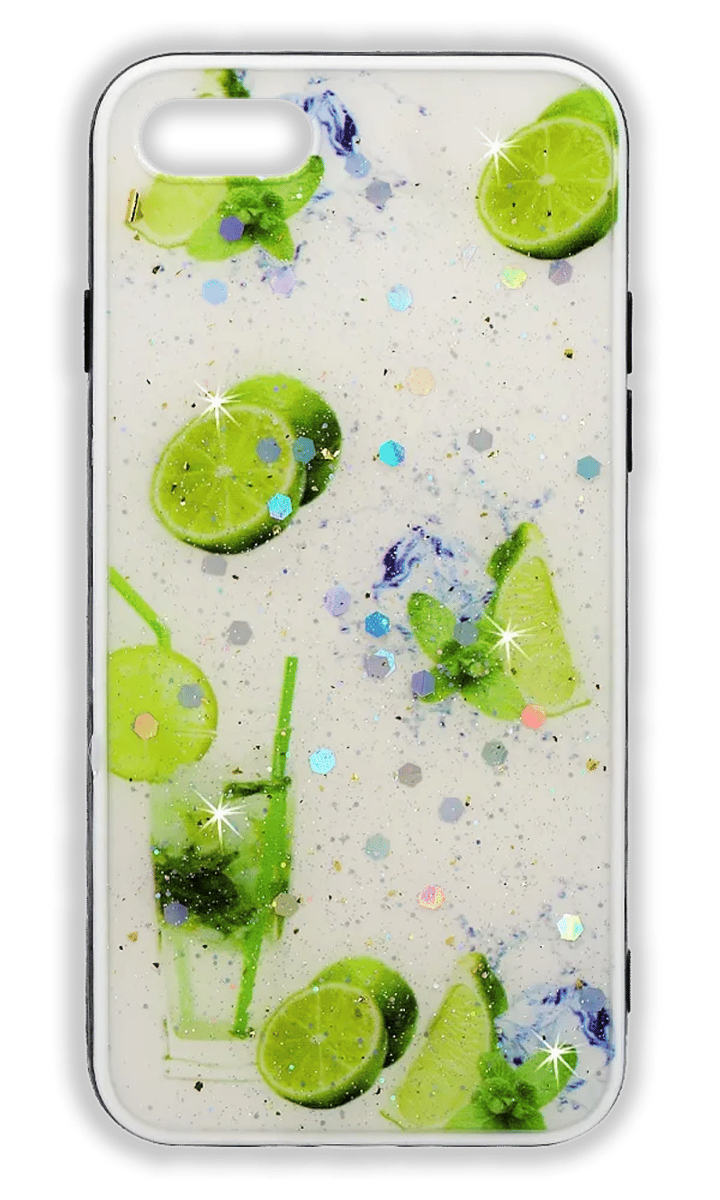 Чохол-накладка Smoll Sparkles для iPhone SE2 / 8 / 7 Lime