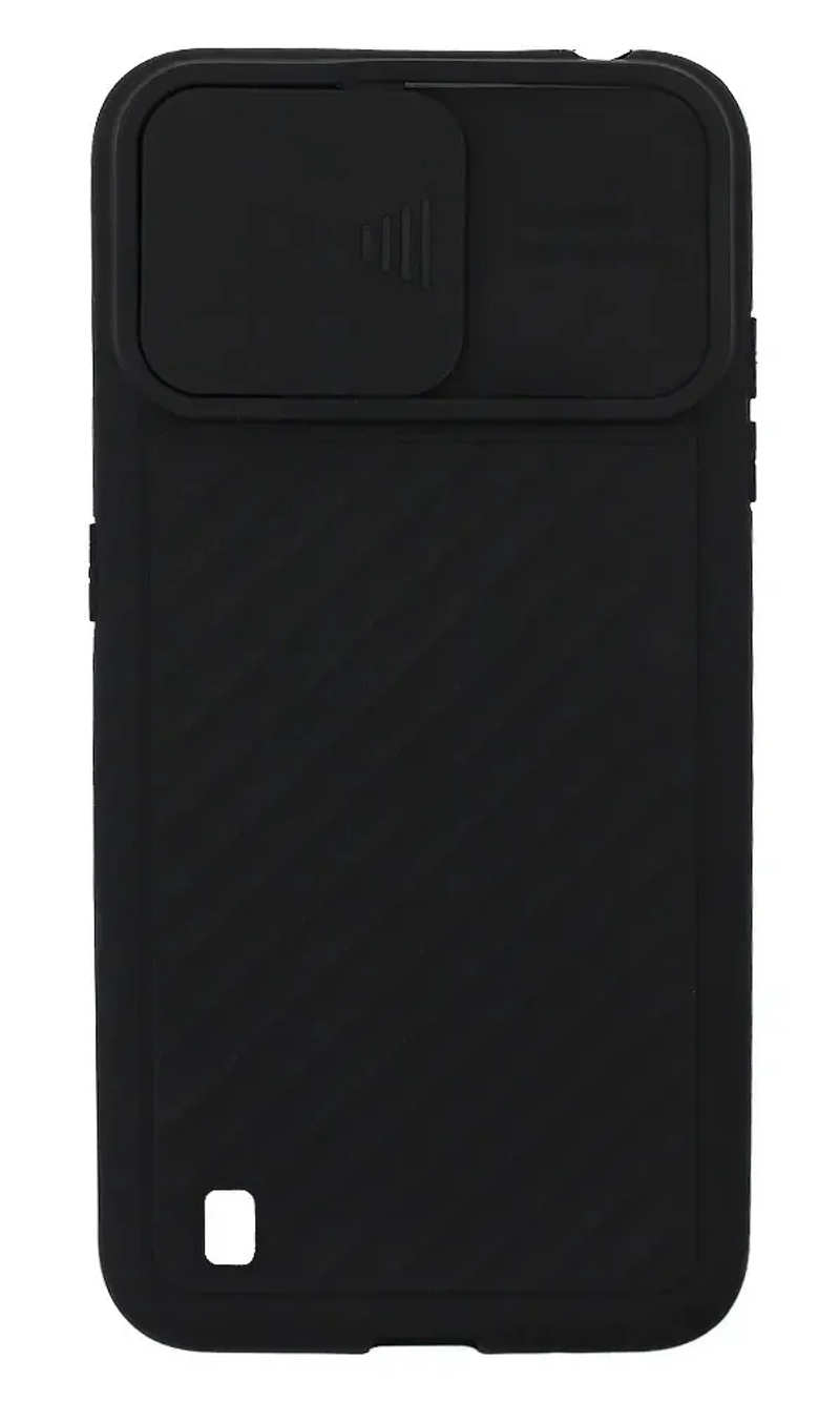 Silicone Case Enchanting OffCam Surtain for Samsung A01 SM-A015F Black