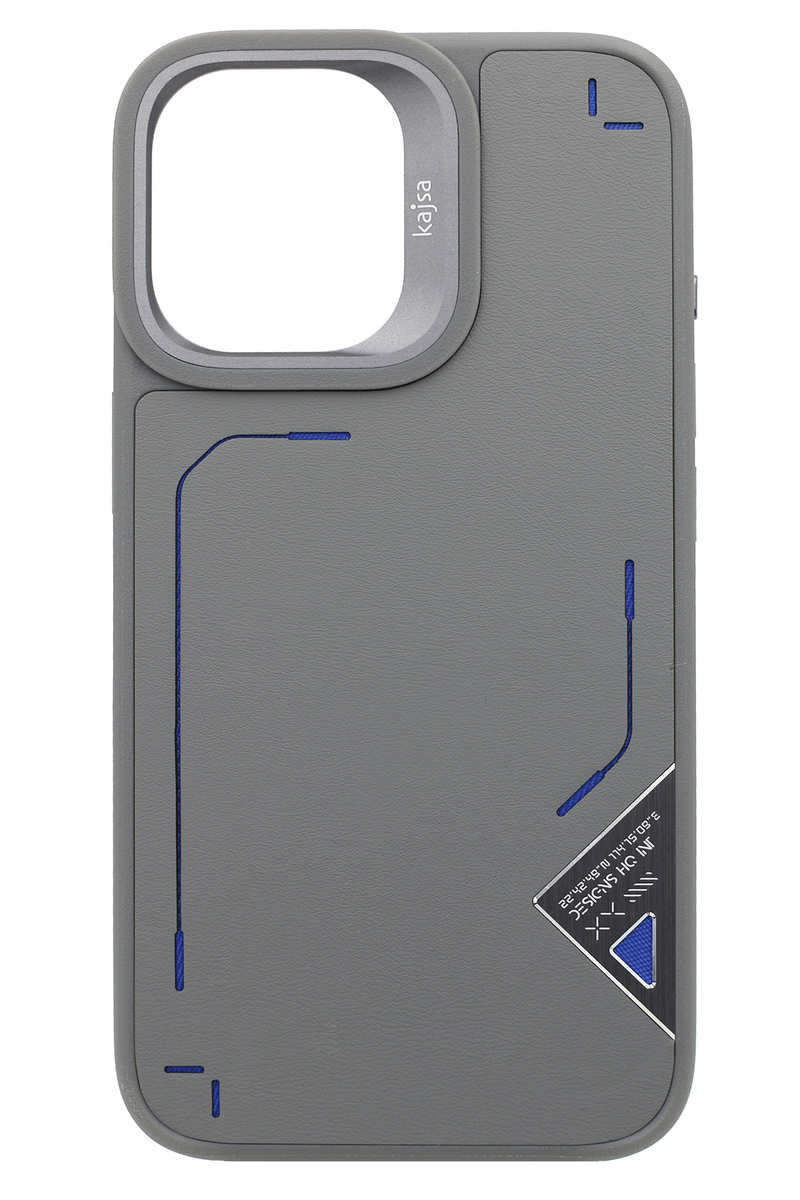 Kajsa Matrix MagSafe B-ring case for iPhone 17 Grey 3MS-MATX-I176.3-GR-O