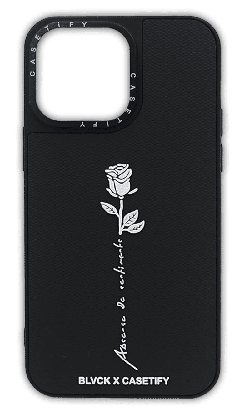 Чохол-накладка Caseti 3d Blvck Rose для iPhone 14 Pro Max Black