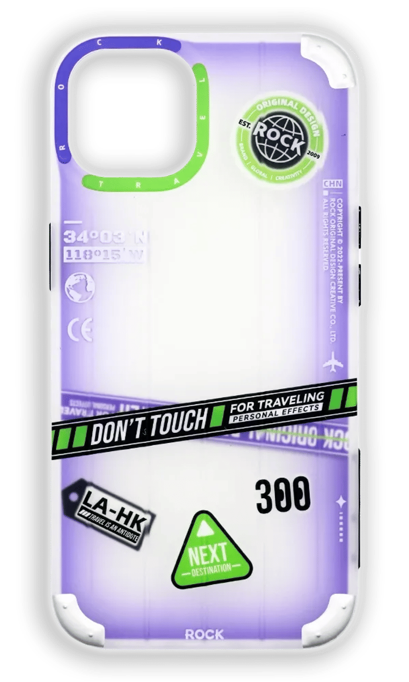 Cover-cover Rock InShare Travel for iPhone 14 / 13 Violet