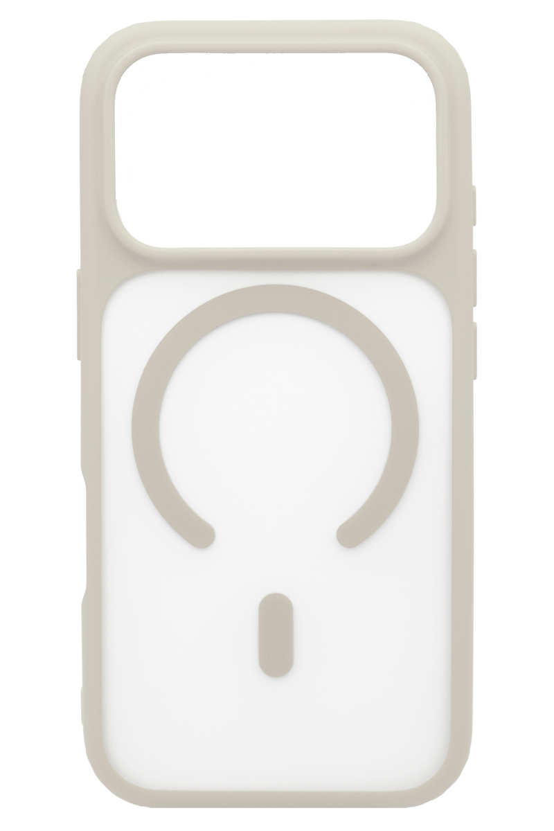 Чохол-накладка Shadow Matt Buttons Magsafe для iPhone 17 Pro Stone