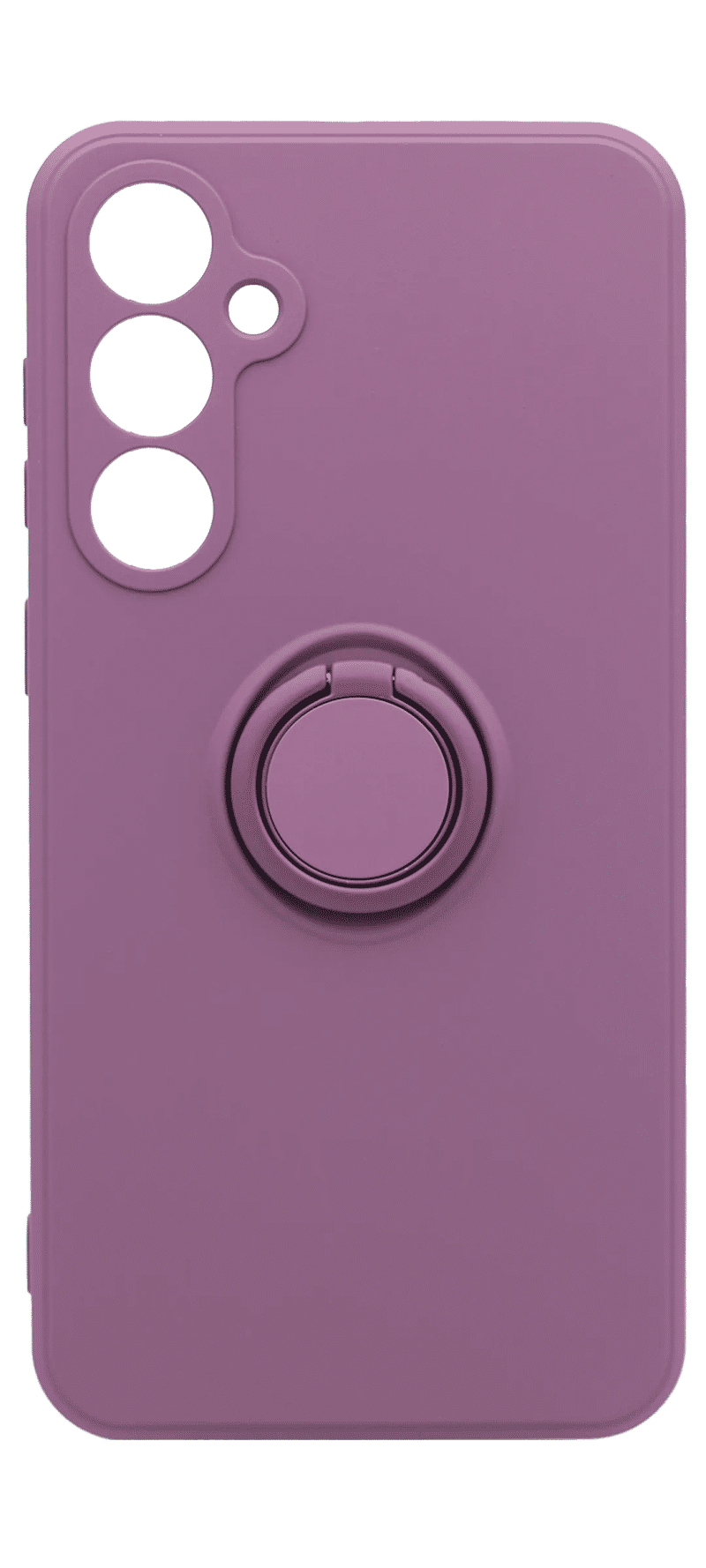Чохол силіконовий Matte Color Buttons + RingHolder Samsung S23 FE SM-S711B Blueberry