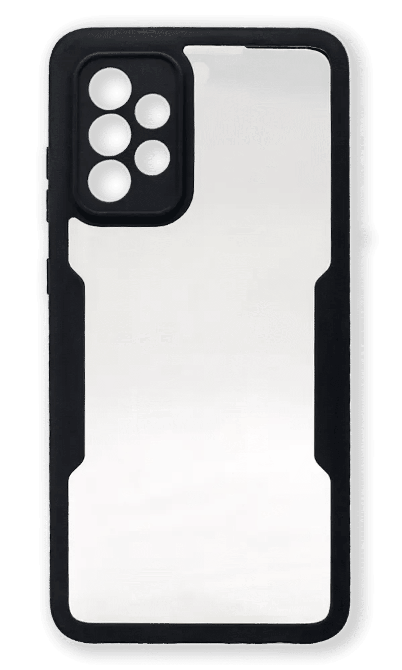 360 ° cover for Samsung A72 SM-A725F / A72 SM-A726F Black