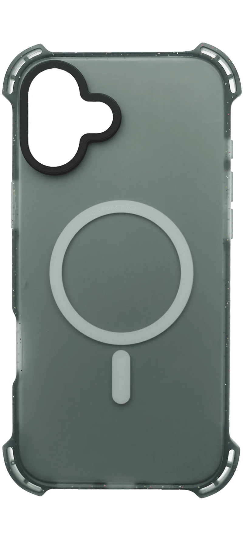 Чохол-накладка Splatter Shockproof Magsafe для iPhone 16 Plus Black