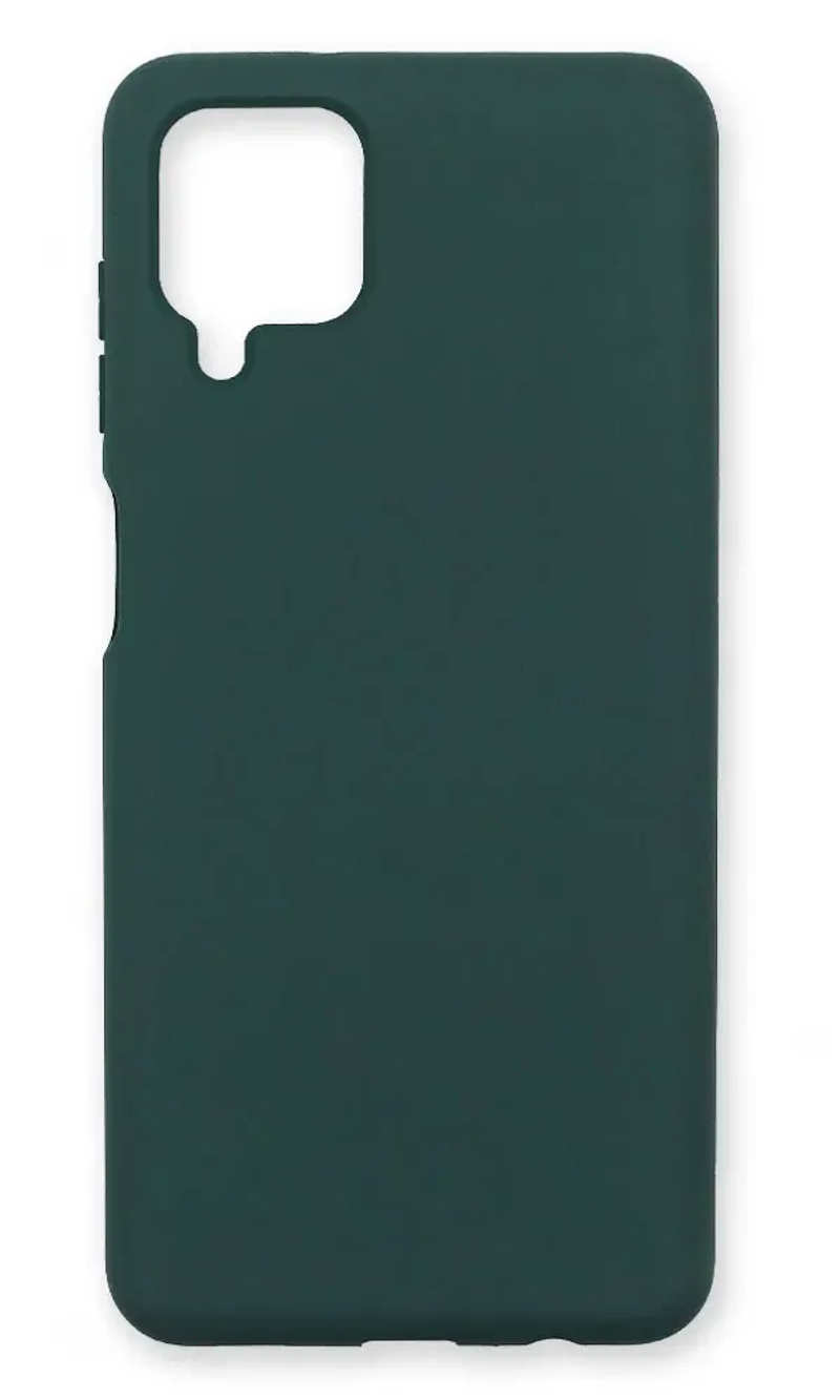 Molan Silicone case for Samsung A12 SM-A125F/M12 SM-M127F Green