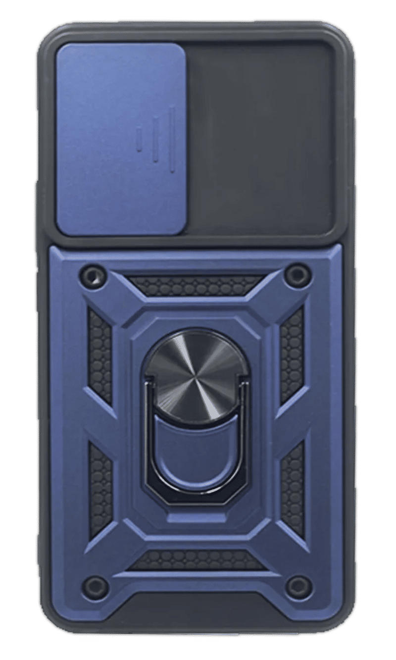 Чохол-накладка Hybrid CamOff+ Ring для Samsung M53 5G SM-M536B Blue