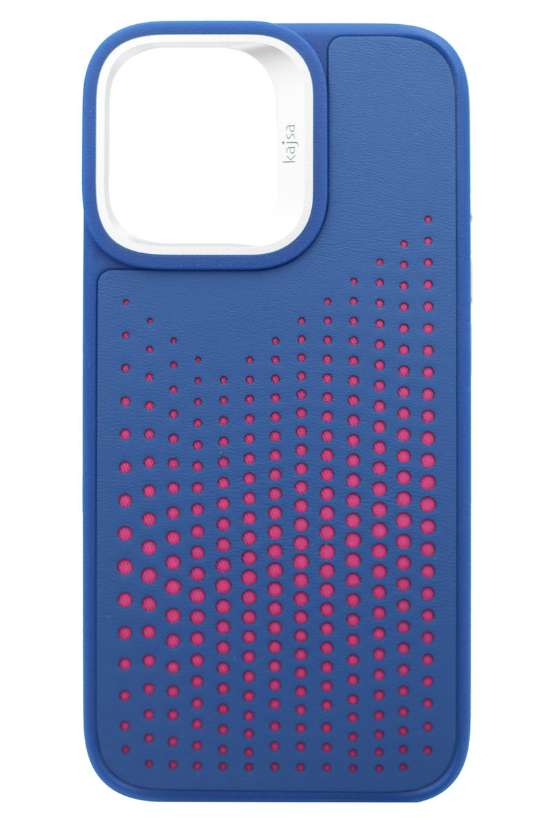 Kajsa Splendid Circle MagSafe B-ing cover case for iPhone 17 Blue 3MS-SDCC-I176.3-BL-O