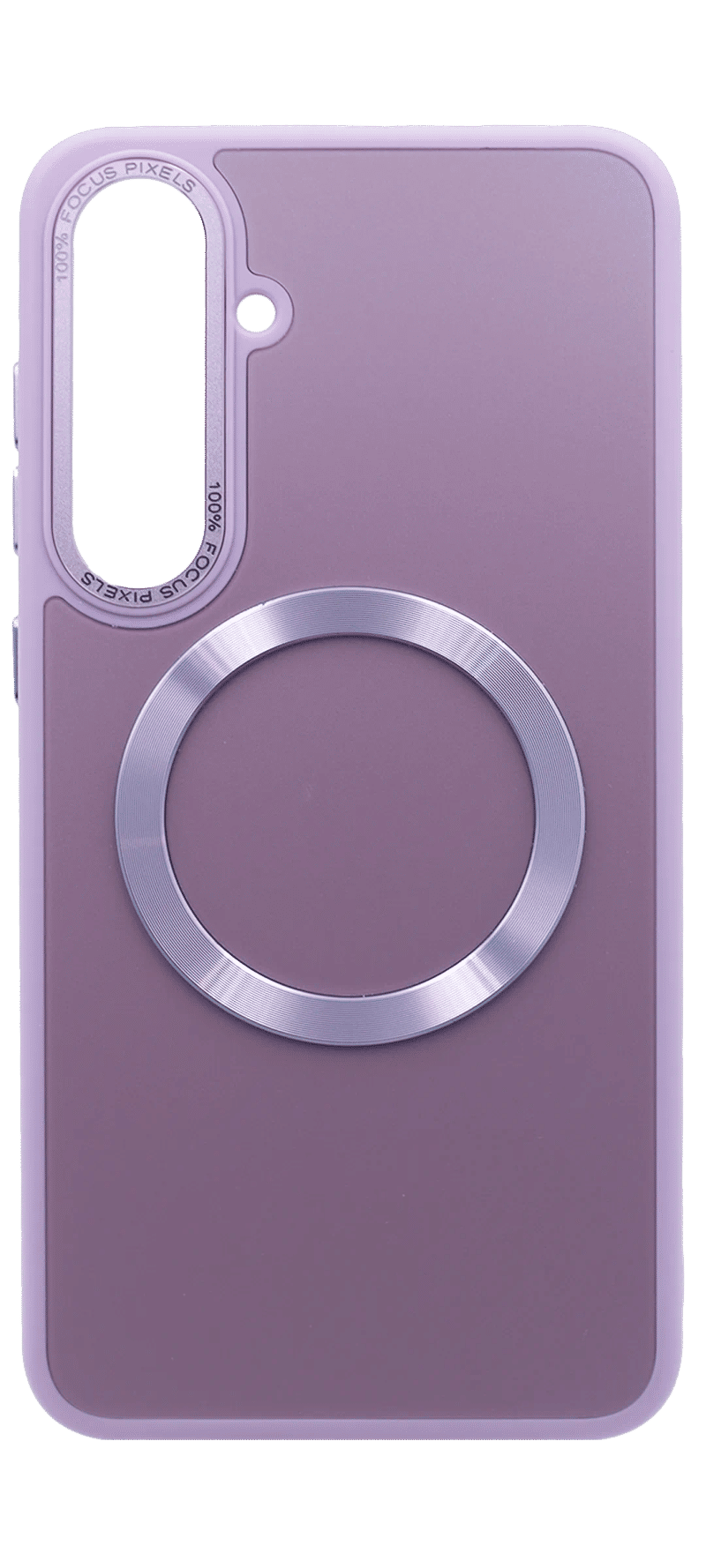 Чохол-накладка Bonbon Glass Ring для Samsung S23 SM-G911B Lilac