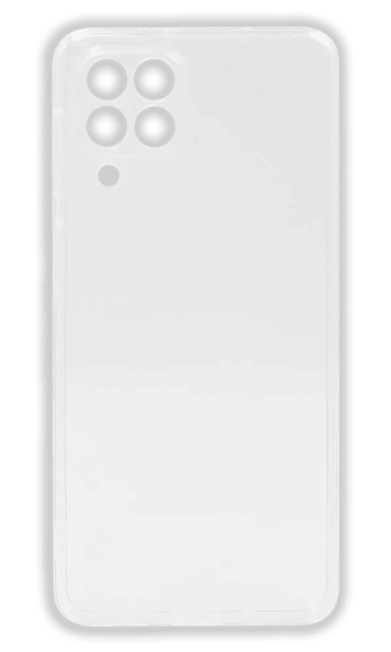 Silicone Slim Cam case for Samsung M53 5G SM-M536B Clear