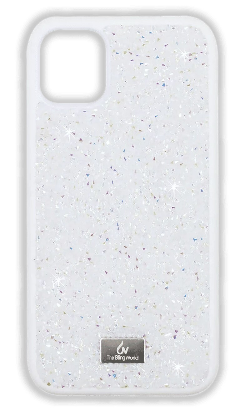 Чохол-накладка Bling World Grainy Diamonds для iPhone 11 White