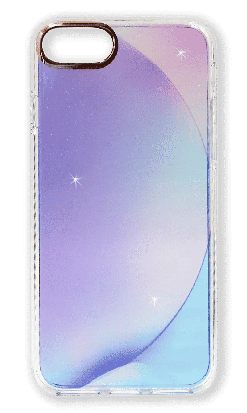 Cover cover Print Abstraction for iPhone SE2 / 8/7 Transparent